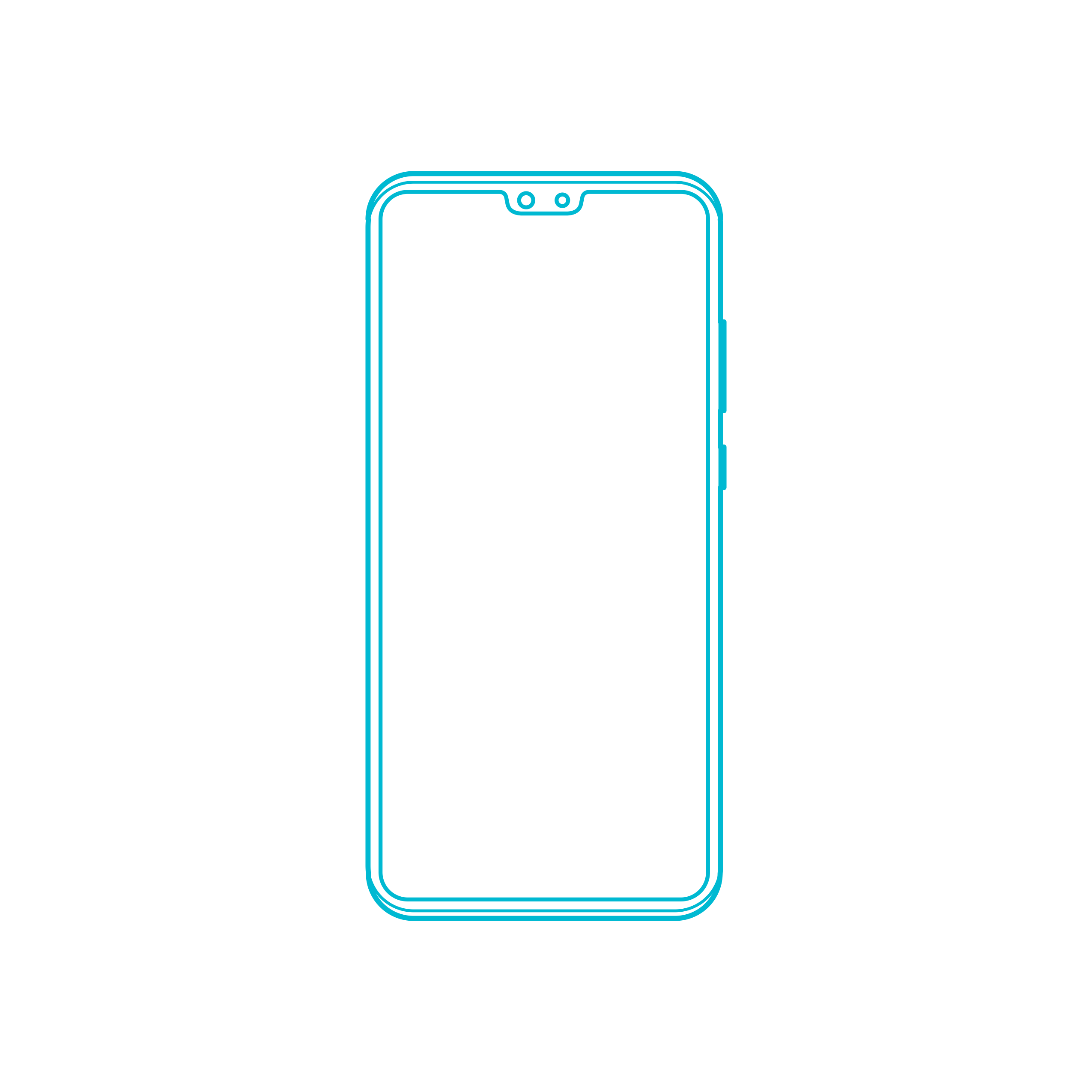 Digital Huawei Phones Huawei Mate 30 Outline Contour Svg Vector Free Vectors